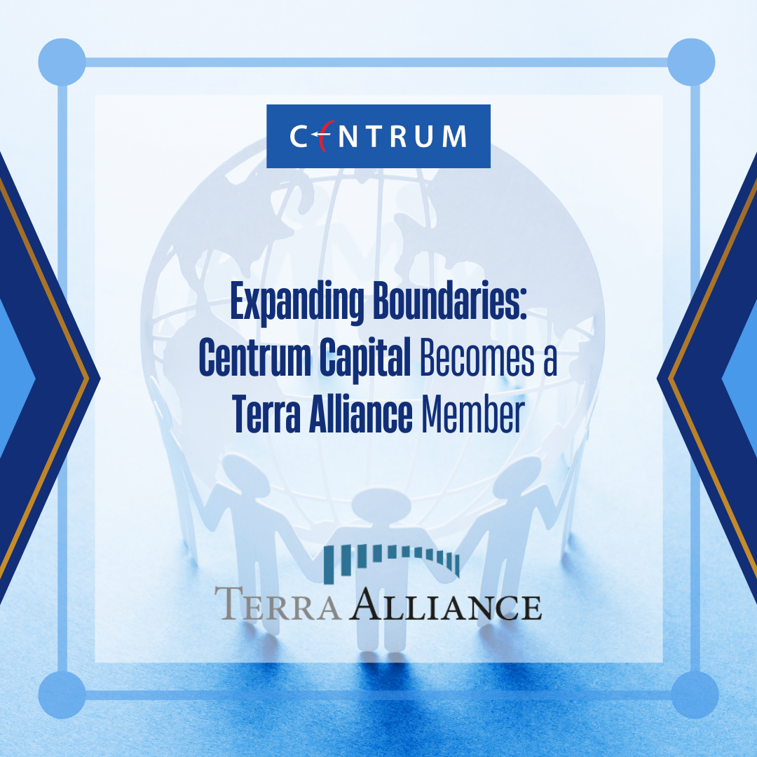 Centrum Capital Appointed as a Member Firm with Terra Alliance